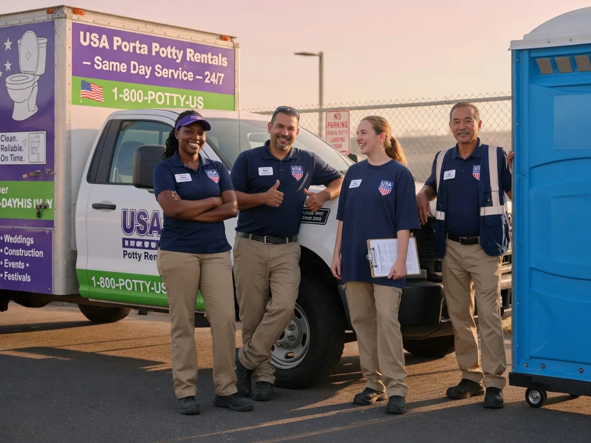 Porta Potty Rental company in Martinsville, NJ